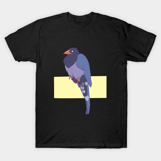 Australian Magpie Bird T-Shirt by JessaCreation
